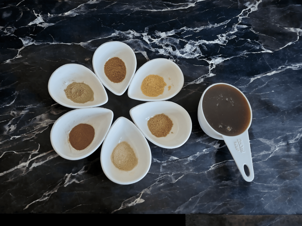 Aphrodisiac honey: myth or reality? 4 Gorontula, date palm pollen, clove, mustard seed, tribulus terrestris and carpolobia lutea powders are mixed with honey to make a potent aphrodisiaque honey for women